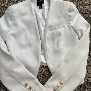 White blazer